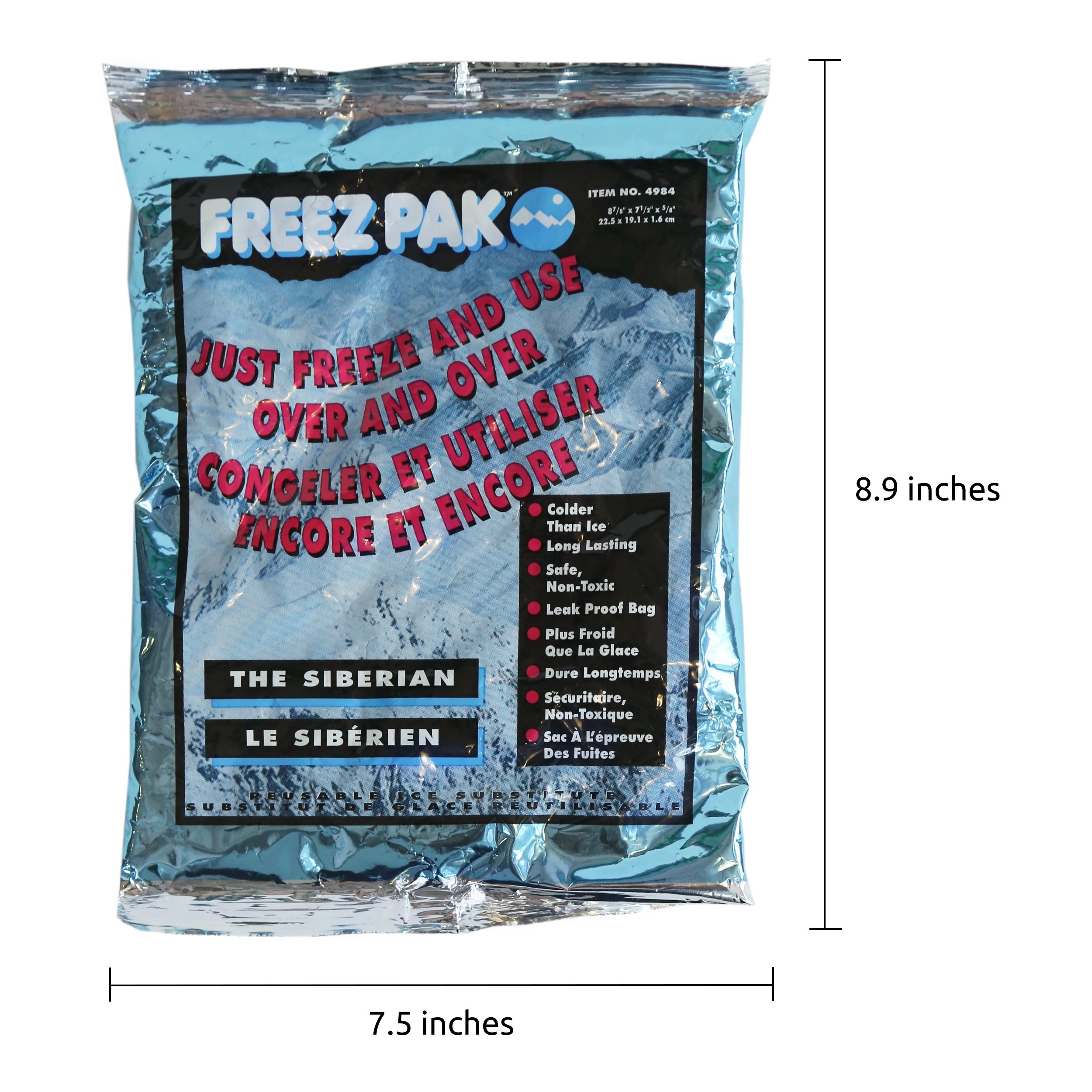 フリーゲン　極細　美品 Amazon.com: Lifoam The Siberian Reusable Ice Soft Pack, 26 ounce